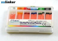 2% 4% Taper Dental Gutta Percha Points 2.5kg / 100 Boxes CE / ISO Approved