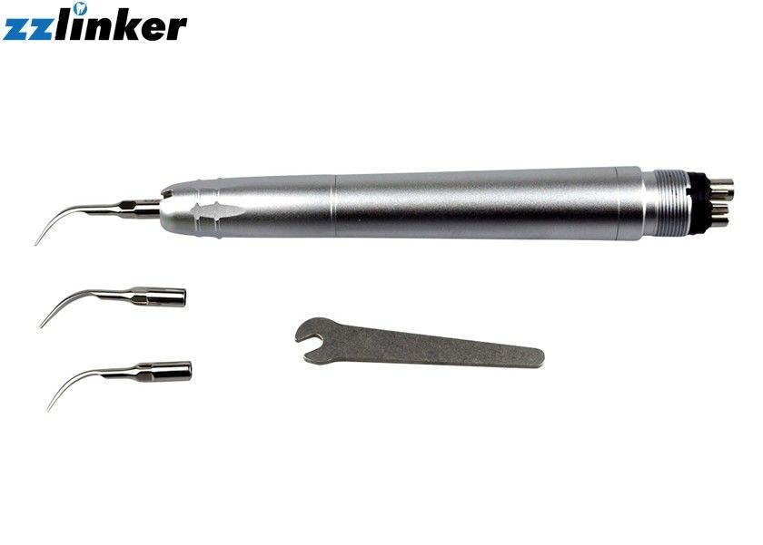 Manual Air Scaler Dental Polishing 3 Tips Free 4 / 2 Holes Stainless Steel Material
