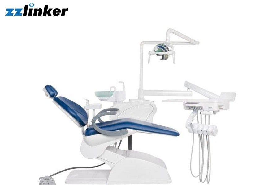 Personal Glass Spittoon Dental Chair With Light LED Sensor Noiseless Curing