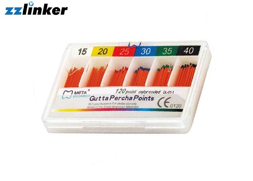 2% 4% Taper Dental Gutta Percha Points 2.5kg / 100 Boxes CE / ISO Approved